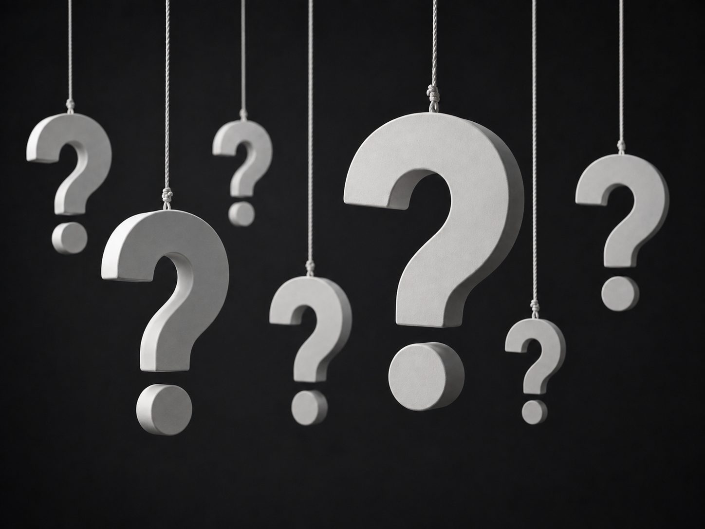 Question marks